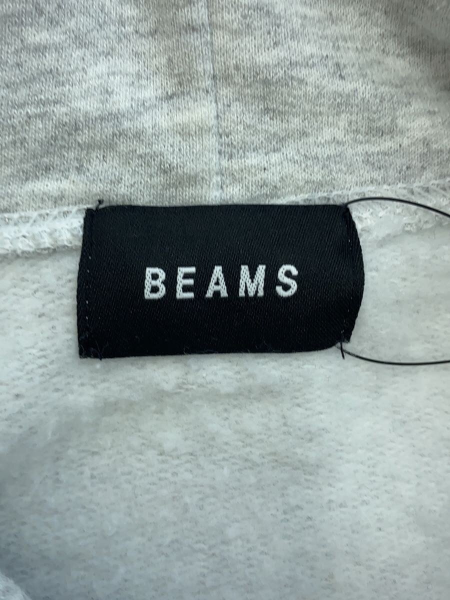 BEAMS / パーカー/L/コットン/GRY/11-13-0772-445