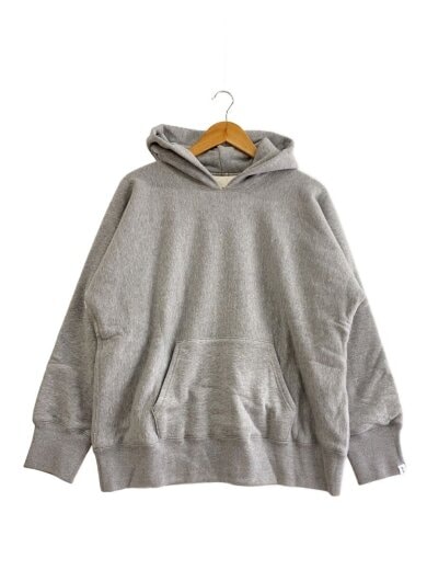 商品画像：ダブルフェイス/パーカー/S/コットン/GRY 1
