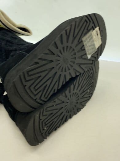 画像：UGG australiaClassic Sweater Letter Tall/24cm/BLK/11440443