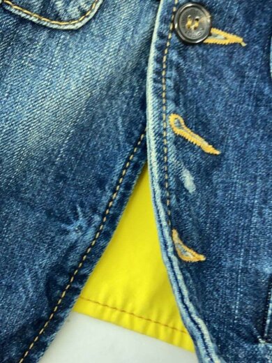 商品画像：ベスト/44/デニム/IDG/無地/71FB14630179 6