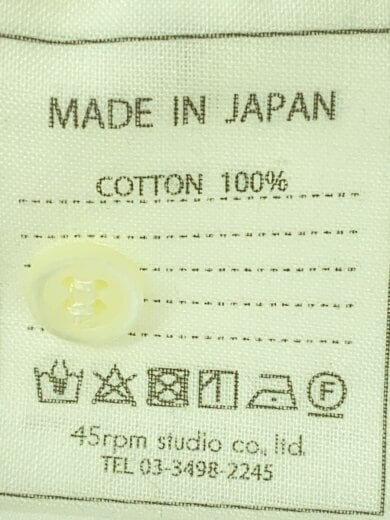 商品画像：長袖ブラウス/--/コットン/WHT/5083050 5