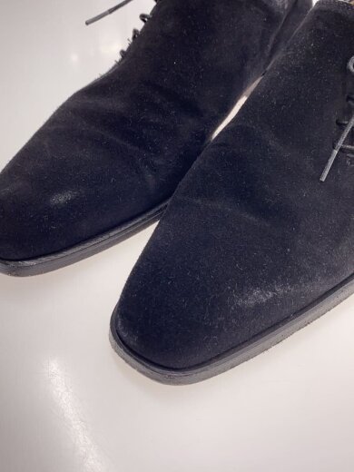 商品画像：CALCE/ドレスシューズ/39.5/BLK/スウェード/85472 6