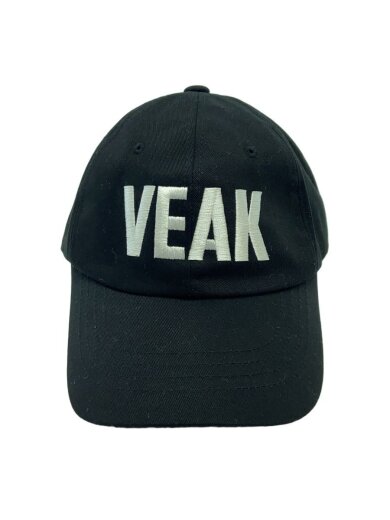 商品画像：VEAK SIGNATURE BALLCAP/キャップ/FREE/コットン/BLK/メンズ 1