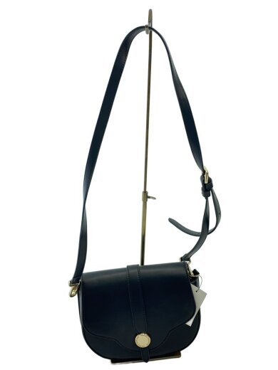 商品画像：フラワーカット/ショルダーバッグ/レザー/BLK 1