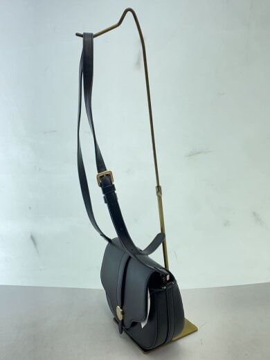 商品画像：フラワーカット/ショルダーバッグ/レザー/BLK 2