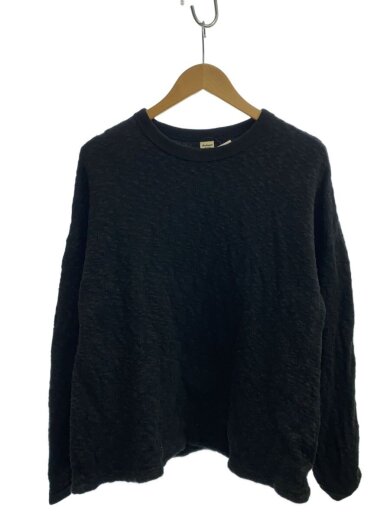 商品画像：Slub Knit Himo/スウェット/L/コットン/BLK/JM5518// 1