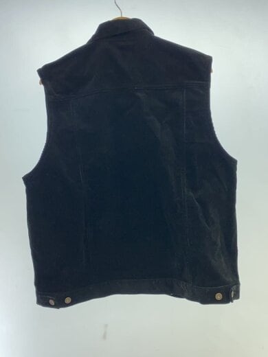 商品画像：DOUBLE CLOTH CORDUROY GILETCベスト/38/コーデュロイ/BLK/12450506 2