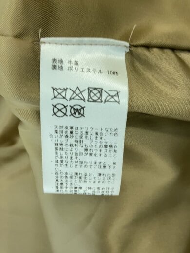 商品画像：レザージャケット・ブルゾン/S/レザー/BRW/38-18-0132-343 4