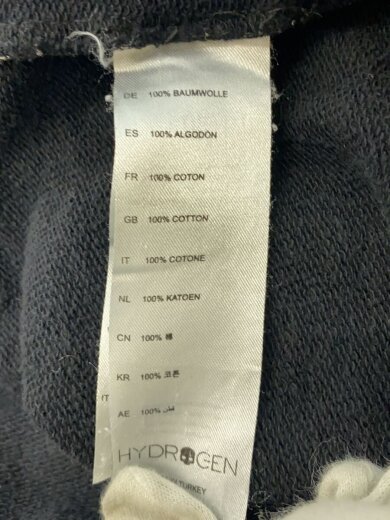 商品画像：ALL OVER TATTOO FZ HOODIE/ジップパーカー/L/コットン/BLK/総柄 4