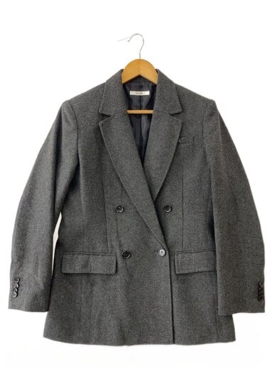 商品画像：テーラードジャケット/0/ポリエステル/GRY/SWFJ254160 1