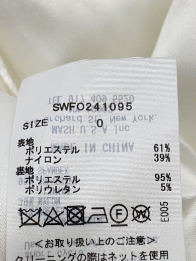 商品画像：ノースリーブワンピース/--/ポリエステル/WHT/SWFO241095 4