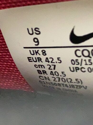 商品画像：ACG ZOOM TERRA ZAHERRA_ACG ズーム テラ ザヘラ/27cm/BLK 5