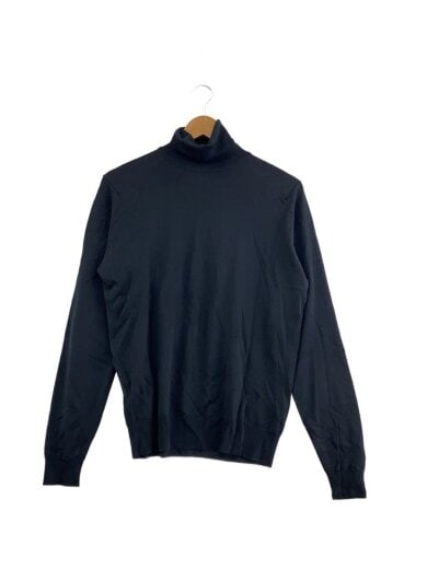 商品画像：MERINOタートル/ニット・セーター(薄手)/S/ウール/BLK 1