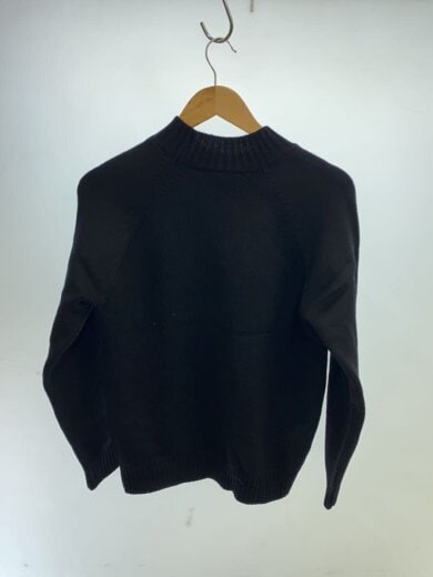 商品画像：ニット・セーター(厚手)/46/ウール/BLK/810105 ZR229 2