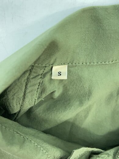 商品画像：コットンポプリンオーバーシャツ/長袖シャツ/S/コットン/KHK/61-08-52-08501 4