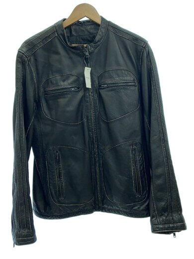 商品画像：RIVERRIVET/レザージャケット・ブルゾン/S/レザー/GRY 1