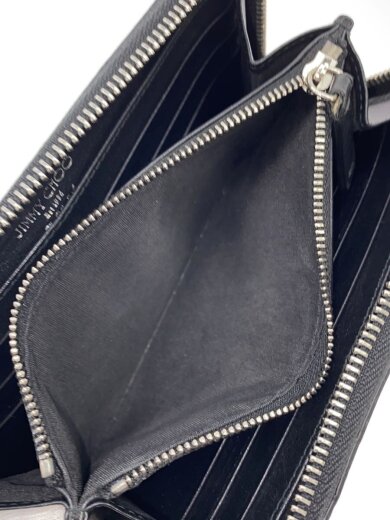 商品画像：スターモチーフ/長財布/レザー/BLK/メンズ 5