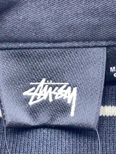 商品画像：STRIPED RUGBY SHIRT/ポロシャツ/S/コットン/ブラック/ボーダー/1140372// 3