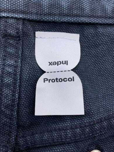 商品画像：Protocol Index/ダブルニーブーツカットパンツ/1/コットン/GRY 4
