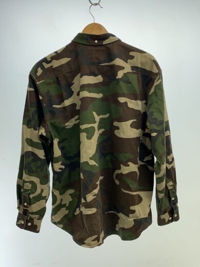 商品画像：長袖シャツ/M/コットン/GRN/カモフラ 2