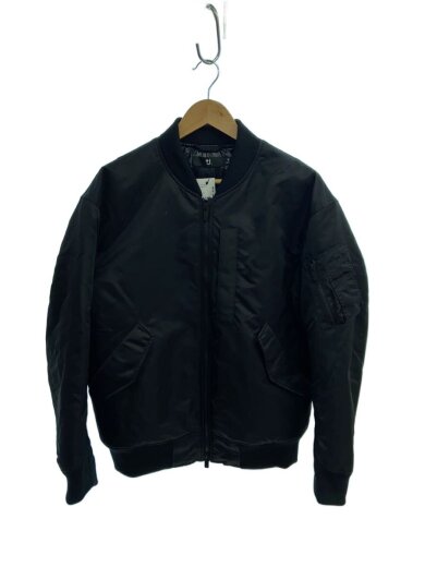 商品画像：ハイブリッドダウンオーバーサイズMA-1/M/ナイロン/BLK/311-485339// 1
