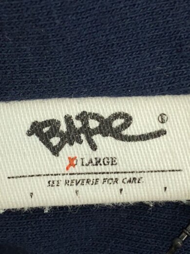 商品画像：リバーシブル/スウェット/L/コットン/NVY 4