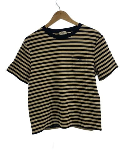 商品画像：Tシャツ/M/コットン/CML/ボーダー/2X58H250U 1