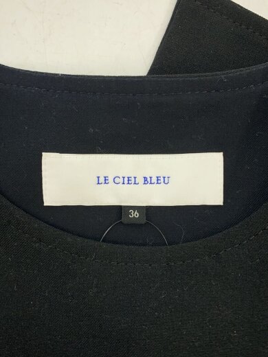 商品画像：Linen Look Utility Dress/36/ポリエステル/BLK/24s65518// 3