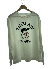 Gds Valentines Day L・S T-Shirt/長袖Tシャツ/XXL/コットン/WHT