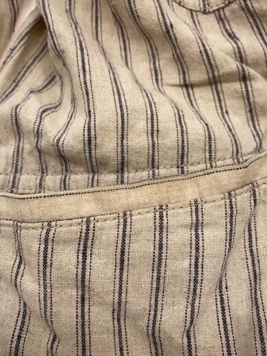 商品画像：ジャケット/46/リネン/BEG/ストライプ/VW-V1-87486 6