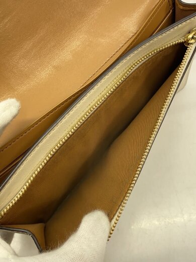 商品画像：ショルダーバッグ/レザー/WHT/花柄/2937IMR2J 7