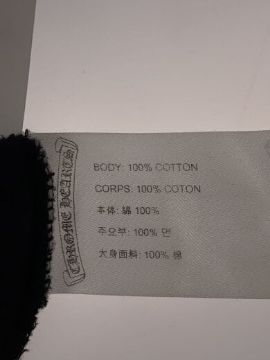 商品画像：Tシャツ/XL/コットン/BLK 4