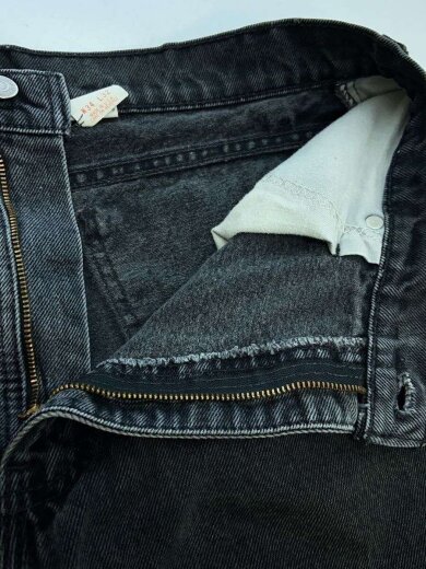 商品画像：90s/550/オレンジタブ/後染め/ボトム/34/コットン/BLK 3