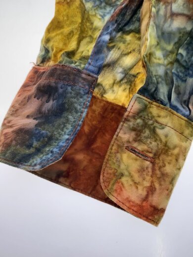 商品画像：長袖シャツ/S/コットン/マルチカラー/総柄 6