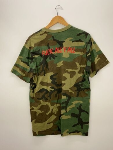 商品画像：25FW/Split Tee Woodland Camo/Tシャツ/M/コットン/KHK/カモフラ// 2