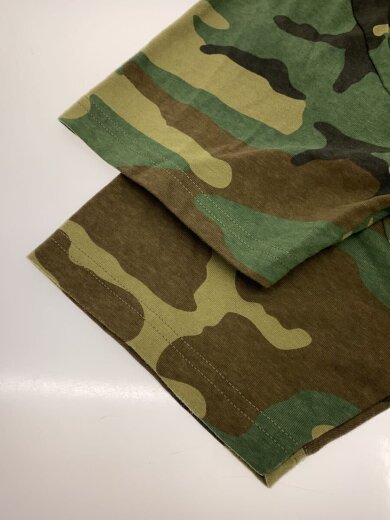 商品画像：25FW/Split Tee Woodland Camo/Tシャツ/M/コットン/KHK/カモフラ// 4