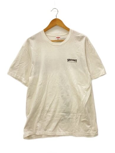 商品画像：24FW/Thrasher Cross Tee/Tシャツ/L/コットン/WHT// 1