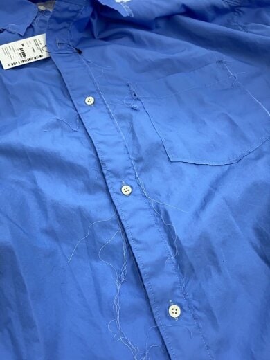 商品画像：GP High Count Regular Collar Round Cut Shirt/BLU/gm254-50102// 6