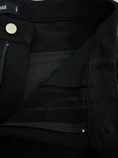 商品画像：25AW/タックボタンデニム/ボトム/S/コットン/BLK/HA010297AK// 3