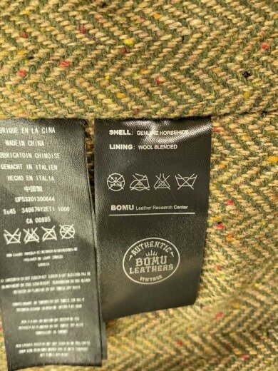 商品画像：LEATHER BOMU/レザージャケット・ブルゾン/M/--/BLK 4