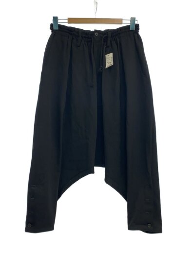 商品画像：18SS/ウールギャバジンサルエルイージーパンツ/2/ウール/BLK/HW-P13-100// 1
