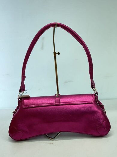 商品画像：GUCCI/VAULT限定/メタリックスタッズショルダーバッグ/レザー/PNK 3