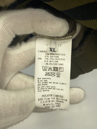 商品画像：FLEECE HALF ZIP UP/XL/ポリエステル/BRW/ces29cs17// 4