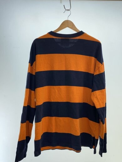 商品画像：big border stripe tee/長袖Tシャツ/L/コットン/ORN/ボーダー/122aw-bc50// 2
