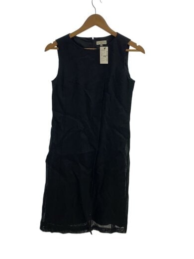 商品画像：ノースリーブワンピース/38/リネン/BLK/2168-1155 1