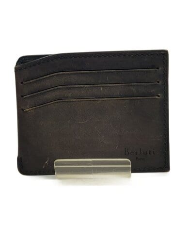商品画像：カードケース/レザー/BLK/無地/メンズ// 1