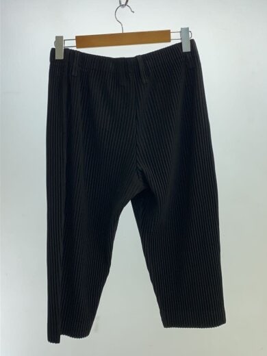 商品画像：クロップドパンツ/2/ポリエステル/BLK/HP83JF103 2