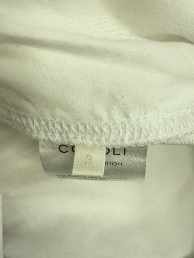 商品画像：コットンジャージニータック/ボトム/3/コットン/WHT/C03-05006// 4