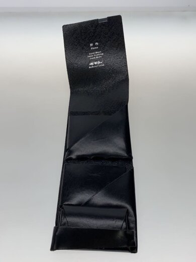 商品画像：3つ折り財布/レザー/BLK/メンズ// 4