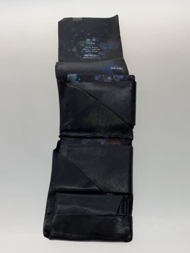 商品画像：財布/レザー/BLK/無地/メンズ// 4